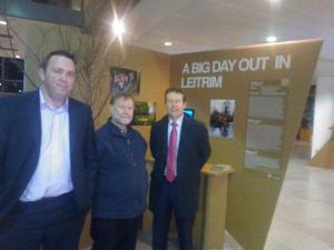 JJ O Hara, Castle View B&B, Dromahair, John Haughton, Near fm Community Radio, Dublin and Joe Lowe, Leitrim Enterprise Board and Joe 